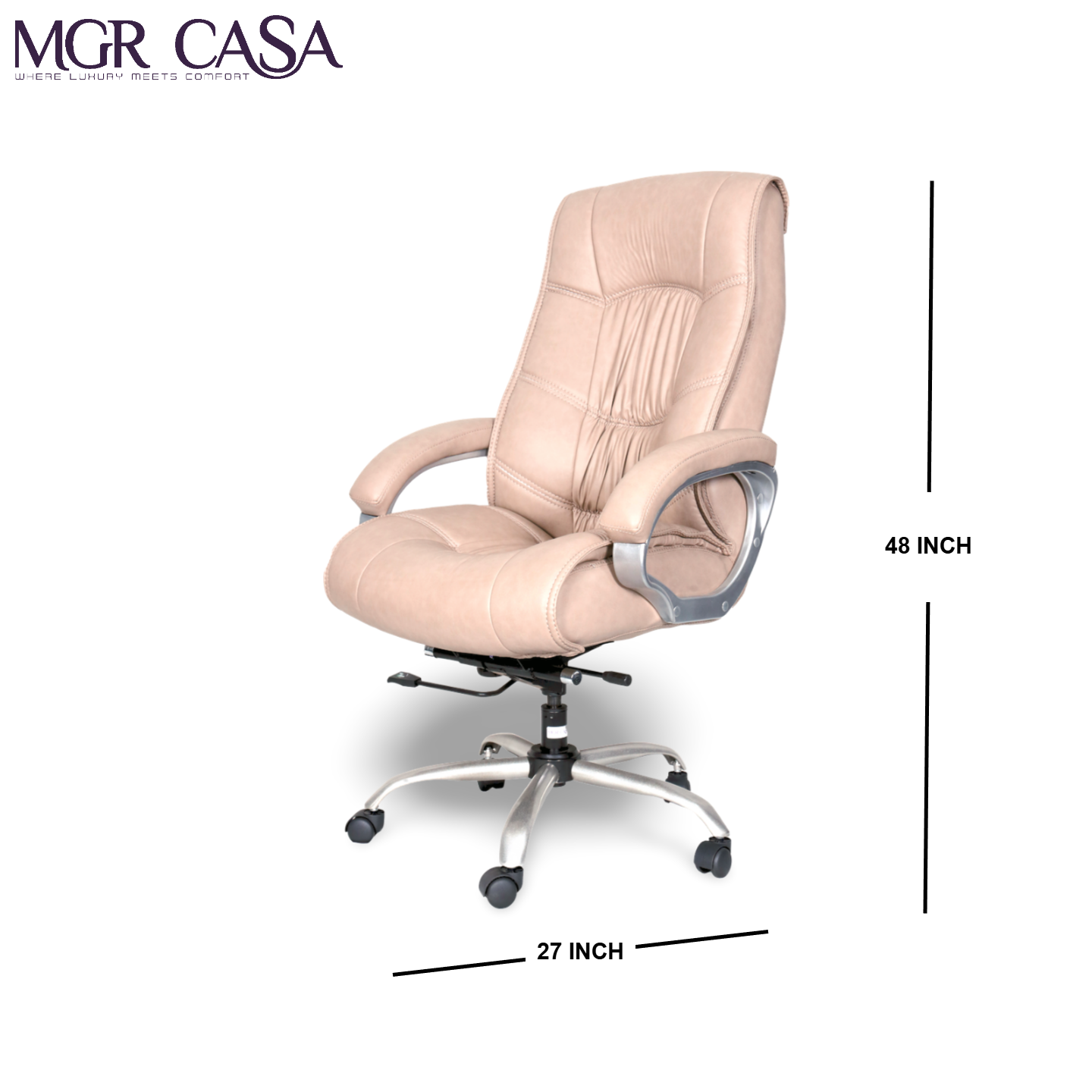 MGR A STAR  CUSHION HIGH BACK OFFICE CHAIR