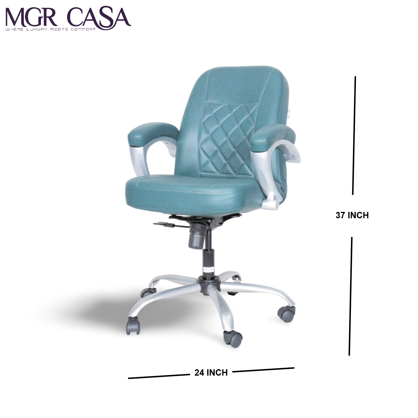 MGR DIAMOND MEDIUM BACK  CUSHION OFFICE CHAIR
