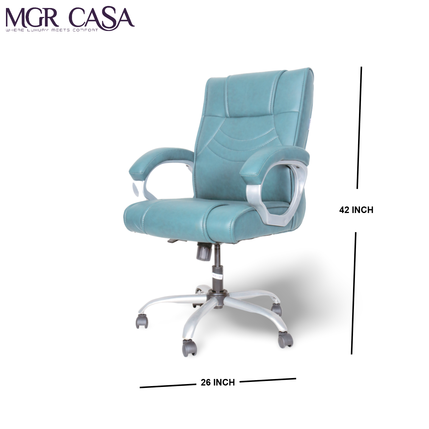 MGR VOLVO MEDIUM BACK CUSHION OFFICE CHAIR