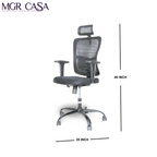 MGR VENTO BLACK HIGH BACK MESH OFFICE CHAIR