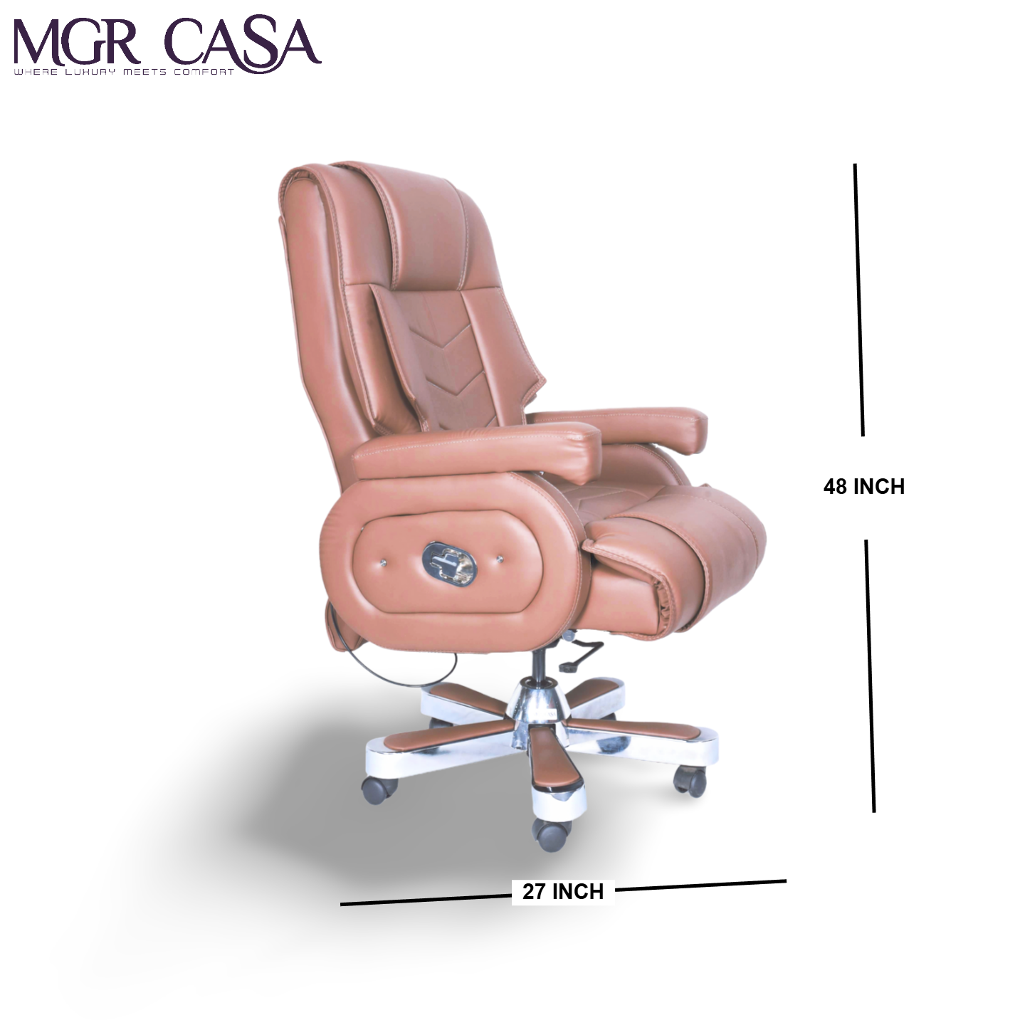 MGR PEARL RECLINER CUSHION HIGH BACK OFFICE CHAIR