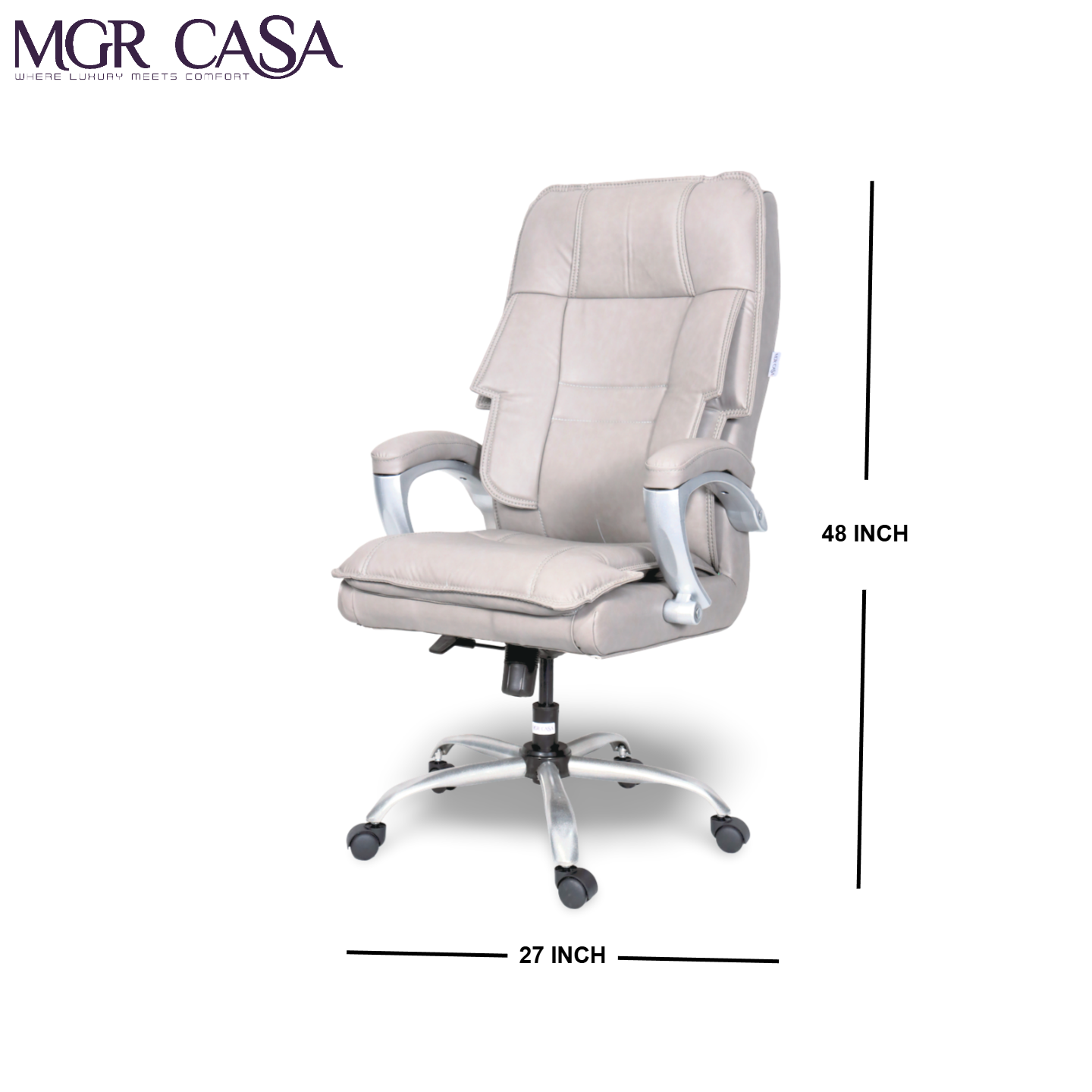 MGR OLD ELEPHANT CUSHION HIGH-BACK OFFICE CHAIR