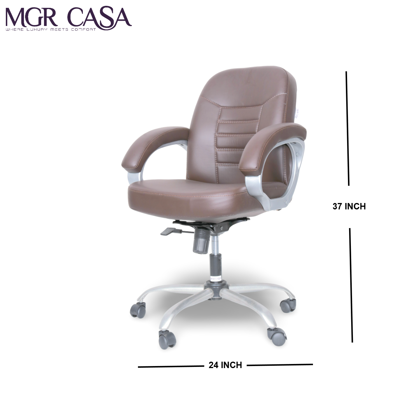MGR HEAVY GAADI MID-BACK OFFICE CHAIR