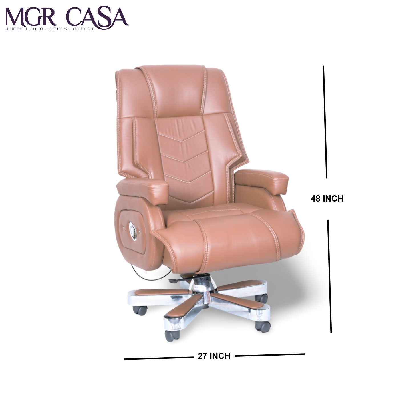 MGR NEW PEARL RECLINER CUSHION HIGH BACK OFFICE CHAIR