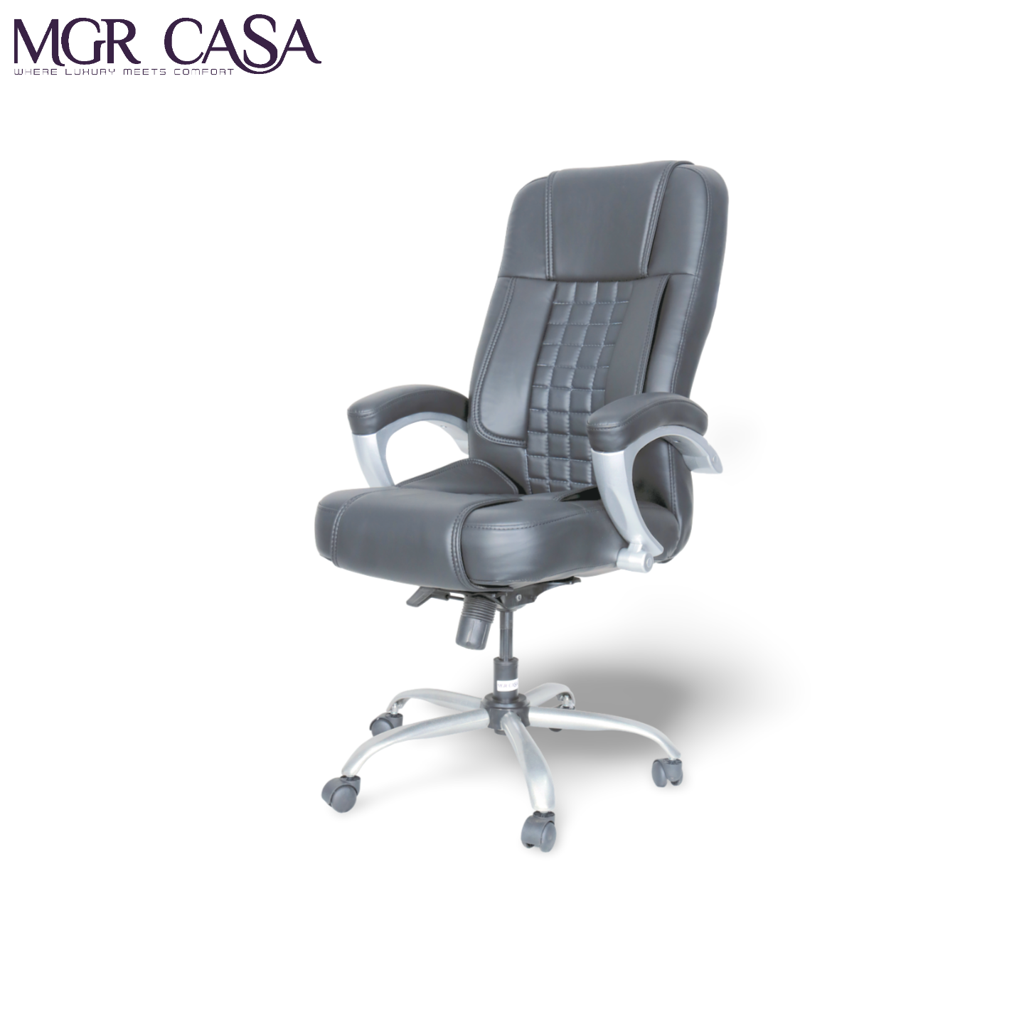 MGR ZEBRA  CUSHION HIGH BACK OFFICE CHAIR
