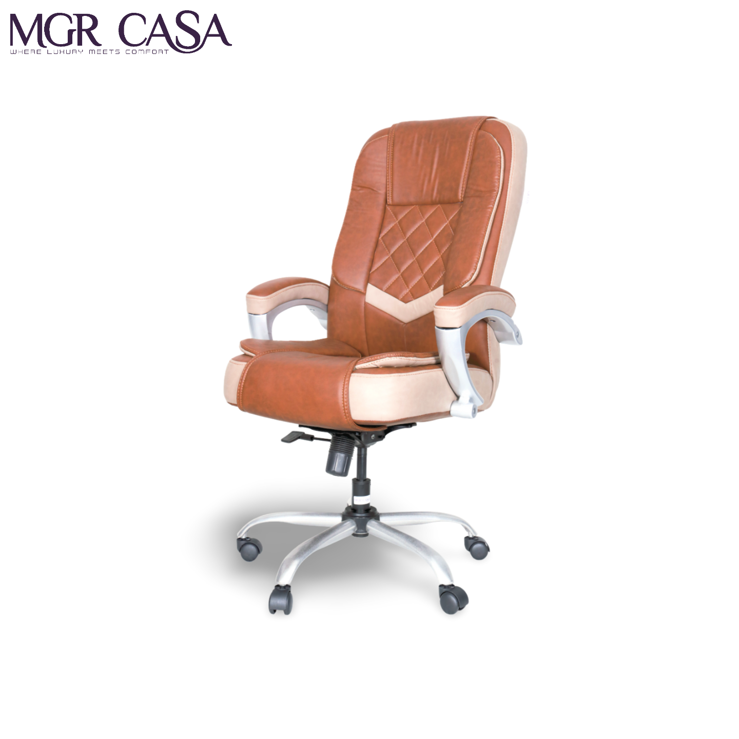 MGR DIAMOND CUSHION HIGH BACK OFFICE CHAIR