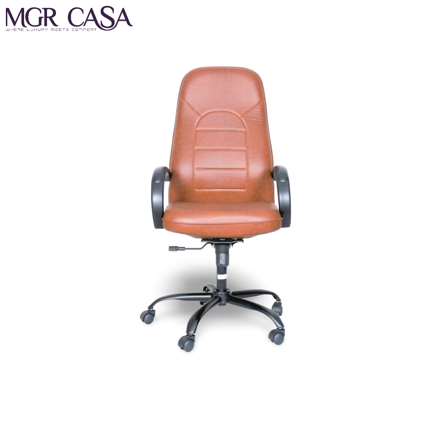 MGR HIGH BACK PU CUSHION OFFICE CHAIR