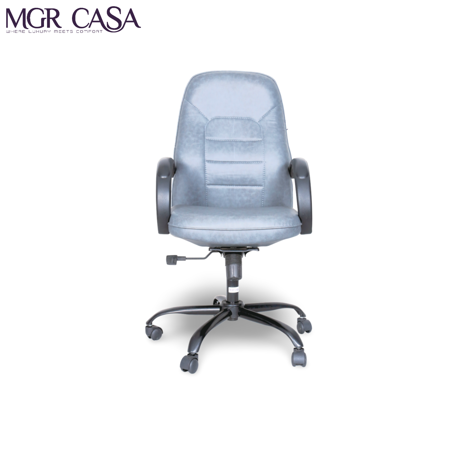 MGR HIGH BACK PU CUSHION OFFICE CHAIR