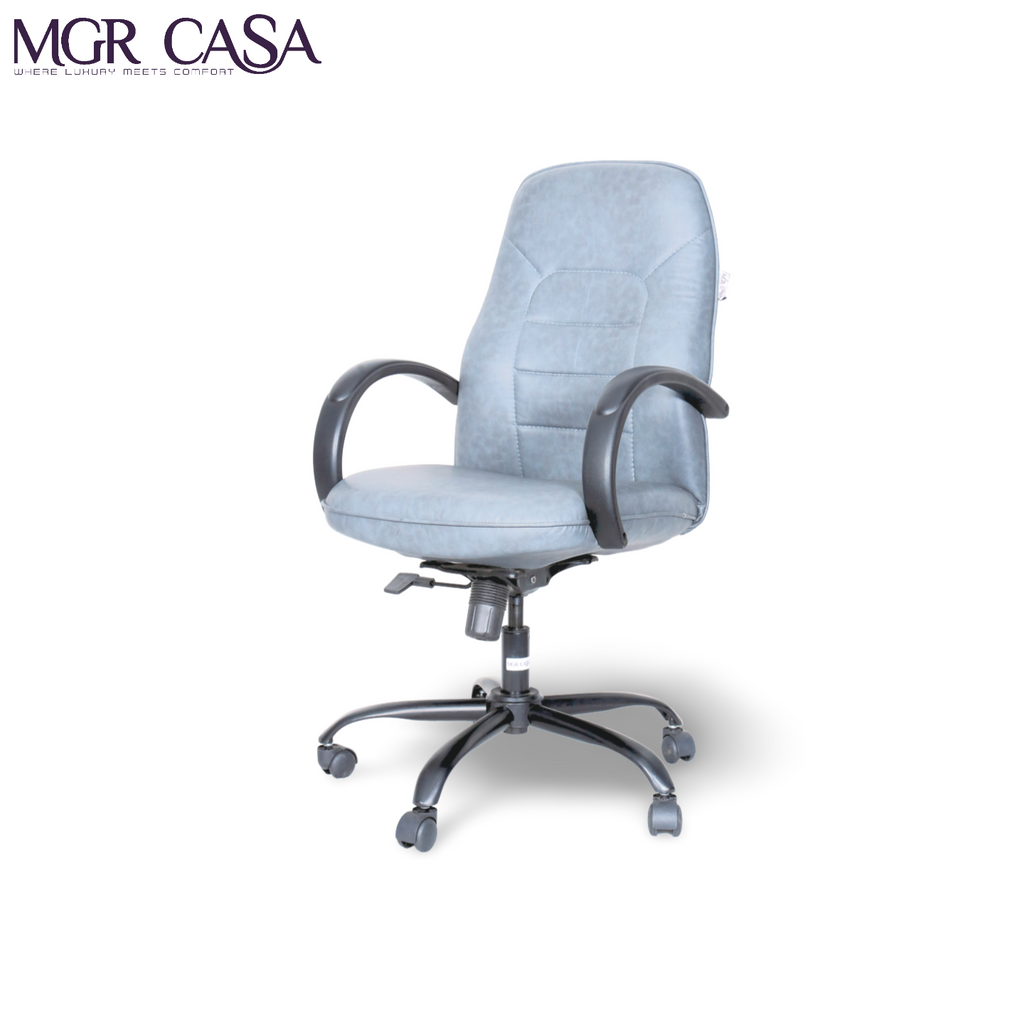 MGR HIGH BACK PU CUSHION OFFICE CHAIR