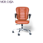 MGR ANACONDA MEDIUM BACK PU CUSHION OFFICE CHAIR
