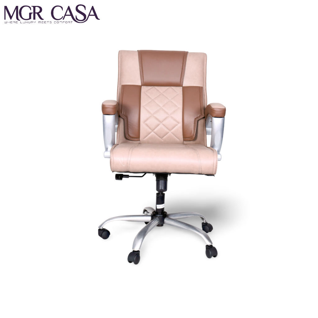 MGR NEW ELEPHANT MEDIUM BACK CUSHION OFFICE CHAIR