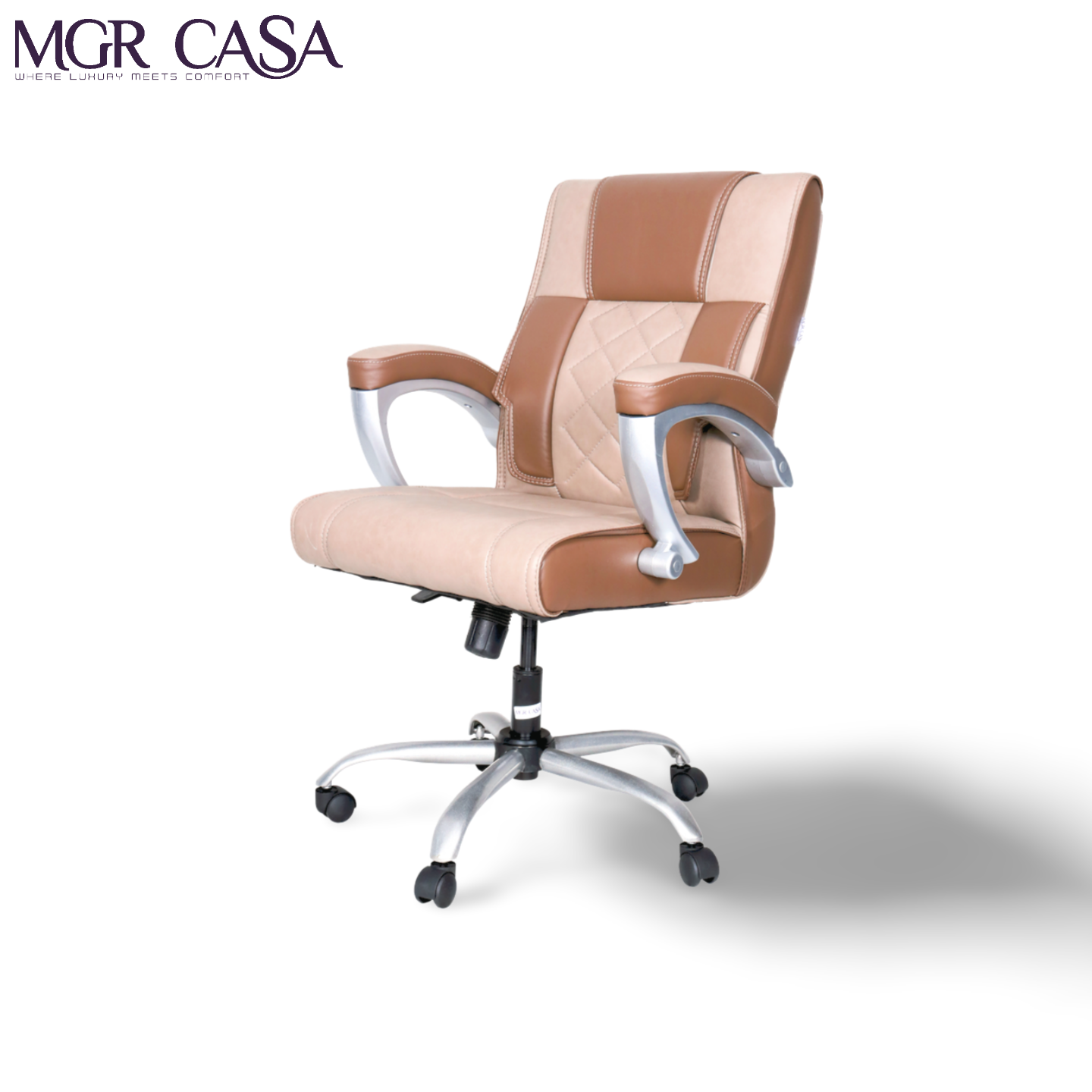 MGR NEW ELEPHANT MEDIUM BACK CUSHION OFFICE CHAIR