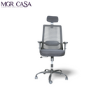 MGR HILITE BLACK HIGH BACK MESH OFFICE CHAIR