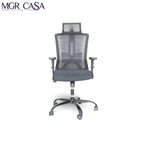 MGR EFFILE BLACK HIGH BACK MESH OFFICE CHAIR