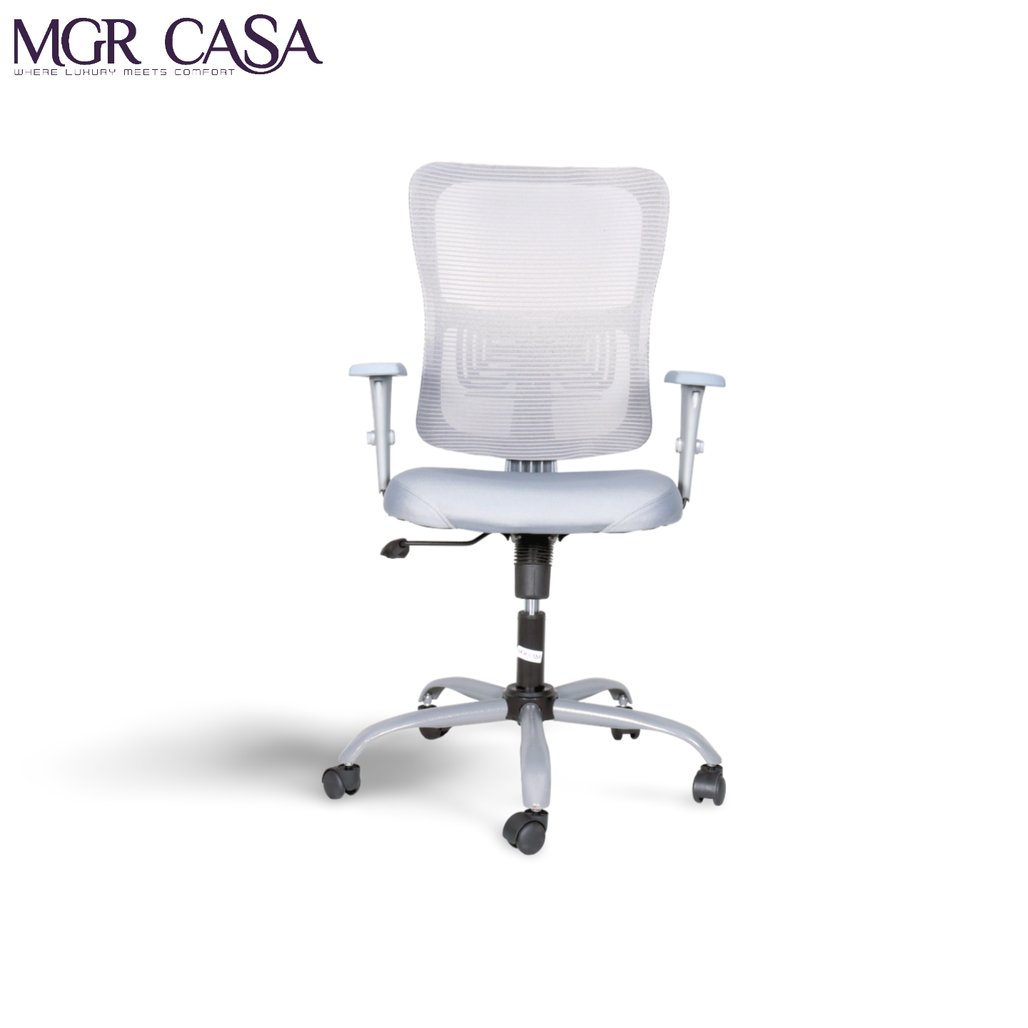MGR VENTO GREY MID-BACK MESH OFFICE CHAIR