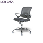 MGR CHERRY BLACK MID-BACK MESH OFFICE CHAIR