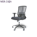 MGR EAFFILE BLACK MID-BACK MESH OFFICE CHAIR