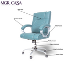 MGR VOLVO MEDIUM BACK CUSHION OFFICE CHAIR