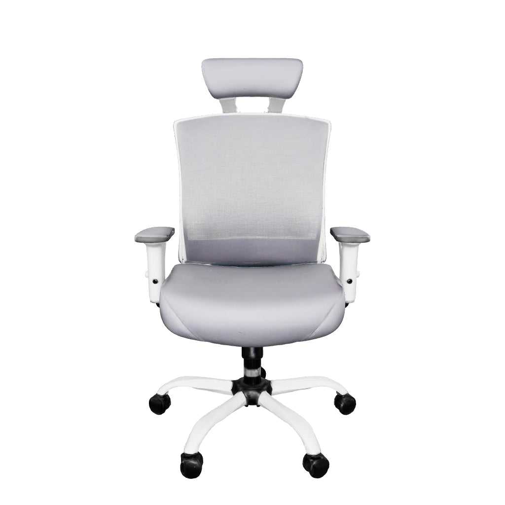 MGR VIBE WHITE HIGH BACK MESH OFFICE CHAIR